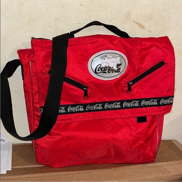 Coca Cola Bold Red Messenger Bag